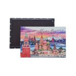 Leather refrigerator magnet