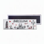 Customized Tinplate Square Refrigerator Magnets - Image 3