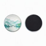 Customized Tinplate Glass Round Fridge Magnets - Image 6