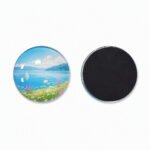 Customized Tinplate Glass Round Fridge Magnets - Image 8