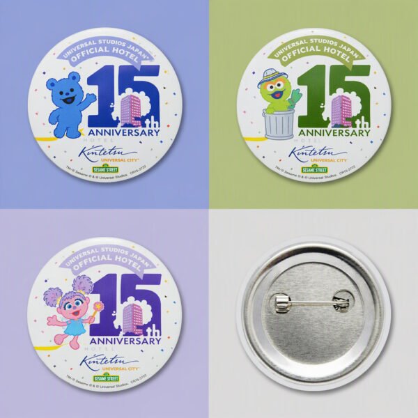 Custom Tinplate Iron Bottom Round Badge Pins