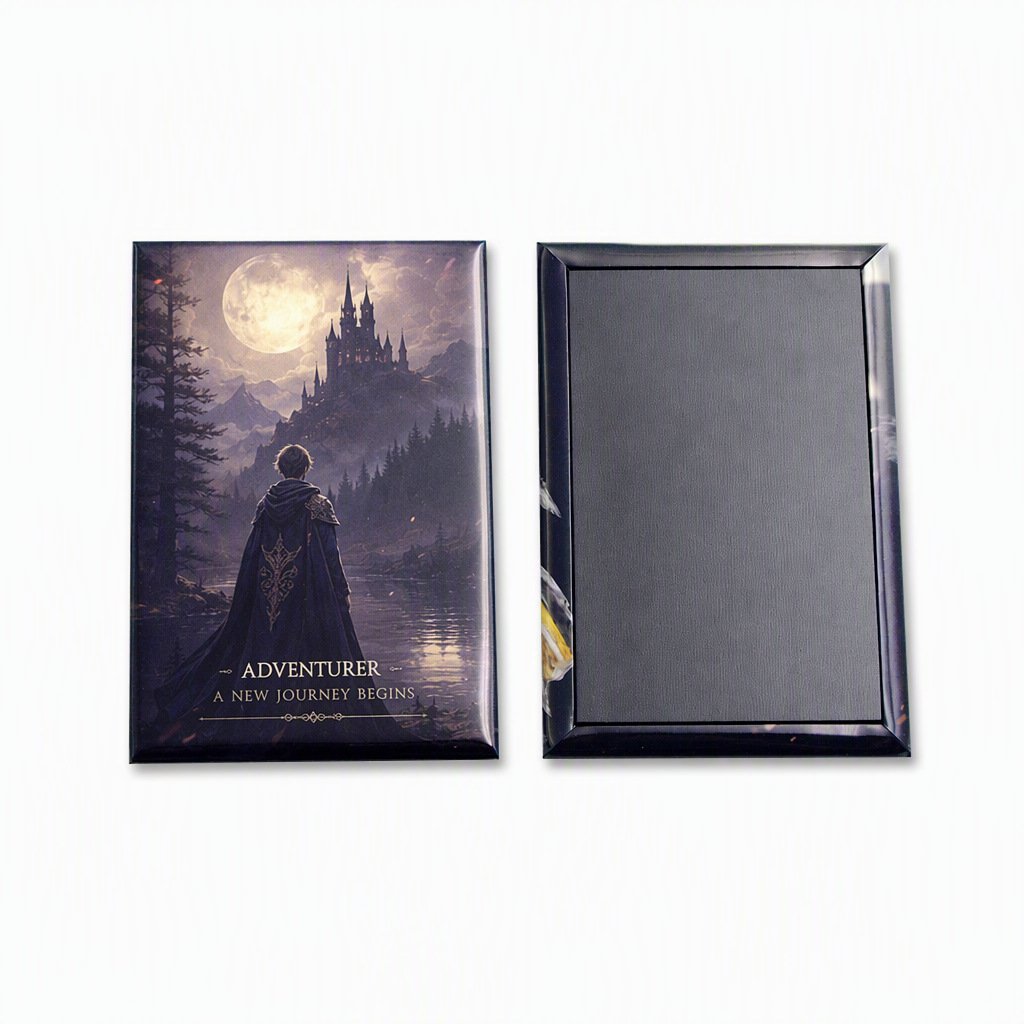 53x80PET冰箱贴-22 Customized Tinplate PET Film Square Fridge Magnets - Image 1