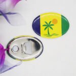 Custom Metal Oval Bottle Opener - Image 2