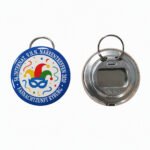 Customized Round Badge Pins Bottle Opener - Image 4