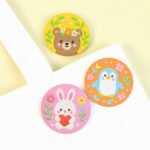 Customized Embroidered Brooch Round Badge Pins - Image 7