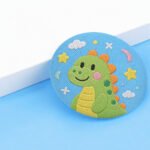 Customized Embroidered Brooch Round Badge Pins - Image 8