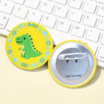 Customized Embroidered Brooch Round Badge Pins - Image 9