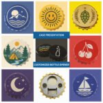 Customized Beer Cap Metal Bottle Opener - Image 7