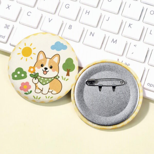 Custom Plush Button Pins