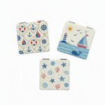 Customized Tinplate Double-Sided Square 180 Degree Folding Makeup Mirrors - Image 2