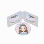 Customized Tinplate EVA Folding Pocket Mirrors - Image 2