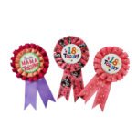 Customized colored ribbon chest flower - Image 10