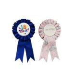Customized colored ribbon chest flower - Image 8