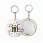 Custom Tinplate Badge Pin Keychain - Image 4