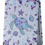 Customized Tinplate Double Side PU Leather Folding Makeup Mirrors - Image 4