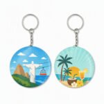 Custom Tinplate Badge Pin Keychain - Image 5
