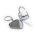 Customized Aluminum Double-sided Makeup Mirror Keychain - Image 4