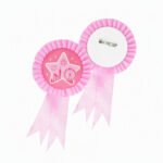 Customized Colored Ribbon Chest Flower Coarsage - Image 7