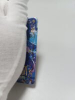 Customized Tinplate Square Double-flashing Embossed Badge Pins - Image 6