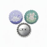 Customized Iron Plate Beer Cap Badge Pin - Image 3