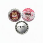 Customized Iron Plate Beer Cap Badge Pin - Image 5
