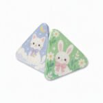 Custom Triangle Glitter Button Pins - Image 6