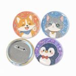 Customized Special Film Nameplate Badge Pins