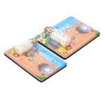 Custom Creative Fridge Magnet with Drift Bottle – DIY Travel Souvenir - Image 2