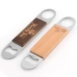Custom Wood Bottle Opener With Your Design LOGO