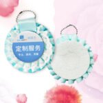 Customized Lace Ribbon Badge Pendant Beaded Chain Corsage - Image 2