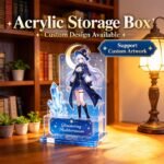 Customized acrylic storage box