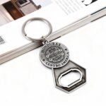 Custom Zinc Alloy Bottle Opener Keychain