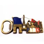 Custom LOGO Vintage Building Metal Fridge Magnet Bottle Opener - Image 3