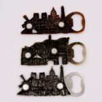 Custom LOGO Vintage Building Metal Fridge Magnet Bottle Opener - Image 4
