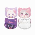 Customized Tinplate Cat Shape Badge - Image 5