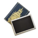 Custom Tinplate Fridge Magnet – Gold Foill Stamping Souvenir Magnet - Image 3