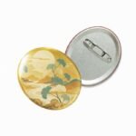 Custom Oval Cold Foil Glitter Holographic Button Pins - Image 7