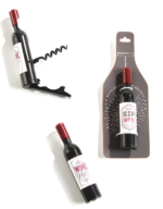 Customized Red Wine Bottle Opener