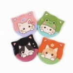 Custom Cat Ear Shapes Button Pins - Image 4