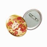 Custom Oval Cold Foil Glitter Holographic Button Pins - Image 6