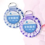 Customized Lace Ribbon Badge Pendant Beaded Chain Corsage
