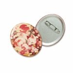 Custom Oval Cold Foil Glitter Holographic Button Pins - Image 5