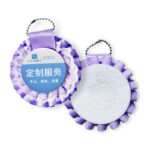Customized Lace Ribbon Badge Pendant Beaded Chain Corsage - Image 5