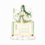 Custom acrylic calendar display board